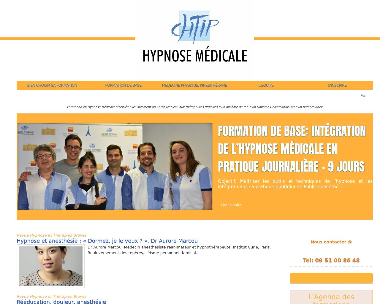 Formation en Hypnose Médicale Formation en Hypnose Médicale